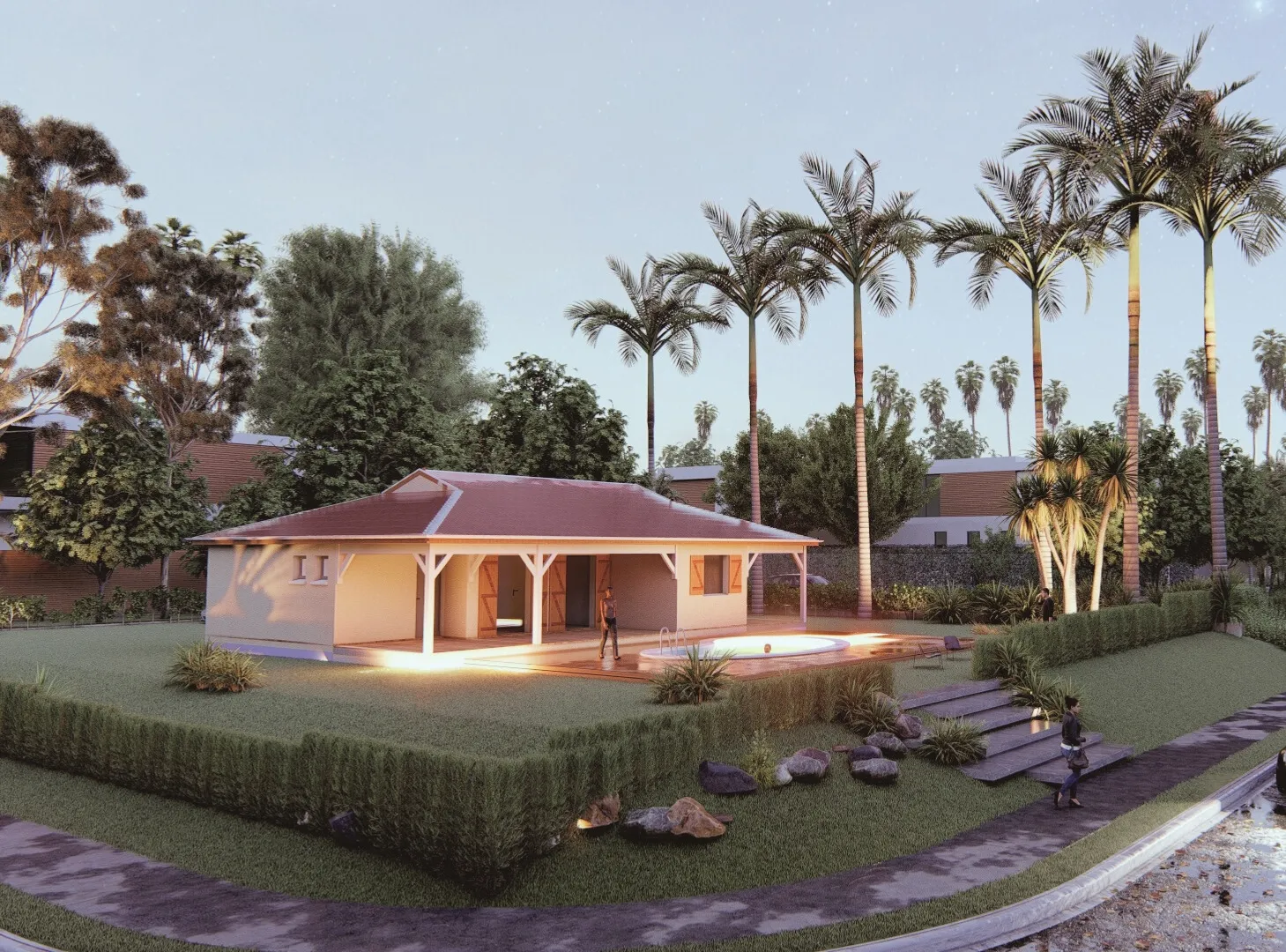 T5 Studio - Villa avec Studio GLG, maison évolutive avec studio indépendant